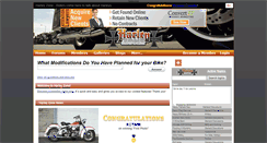 Desktop Screenshot of harleyzone.com
