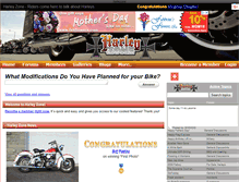 Tablet Screenshot of harleyzone.com